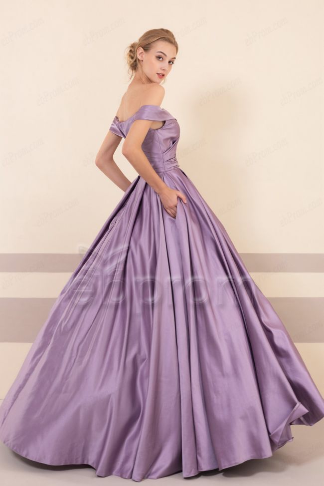 Dusty purple gown clearance