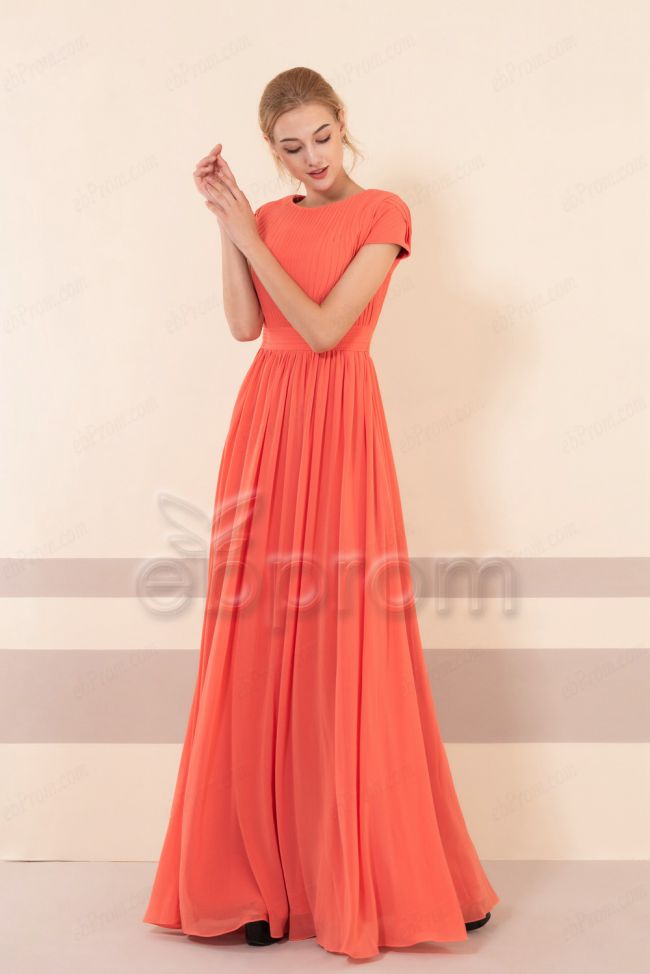 Coral bridesmaid dresses short new arrivals