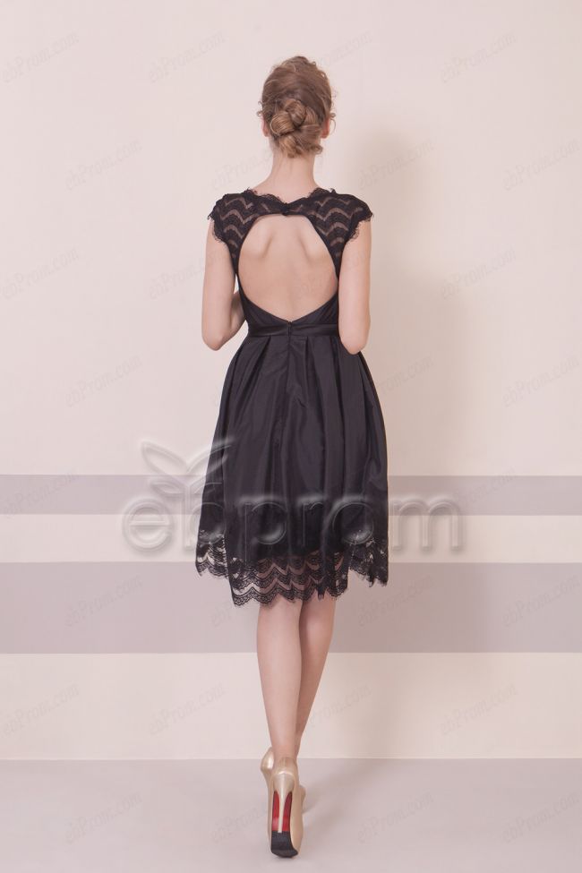 Beautiful short black dresses hot sale